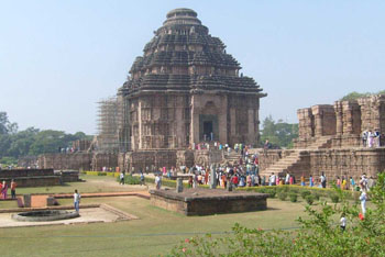 Sun Temple Chariot Wheels